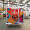 Aangepaste restaurantapparatuur Mobiele catering Camper Reizen Food Truck Concessie Ijskar Kleine pizza Voedseltrailer Prijs