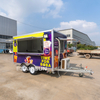 Camion mobile dell'alimento mobile del rimorchio del carrello da pranzo della cucina completa multifunzionale professionale del fornitore della Cina con personalizzato