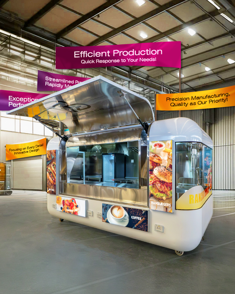 Ma&szlig;geschneiderter Food-Trailer