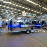 야외 모바일 음식 자동차 모바일 커피 버거 상업 커피 거리 핫도그 음식 카트 피자 오븐 푸드 트럭 음식 예고편