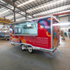 Aangepaste restaurantapparatuur Mobiele catering Camper Reizen Food Truck Concessie Ijskar Kleine pizza Voedseltrailer Prijs