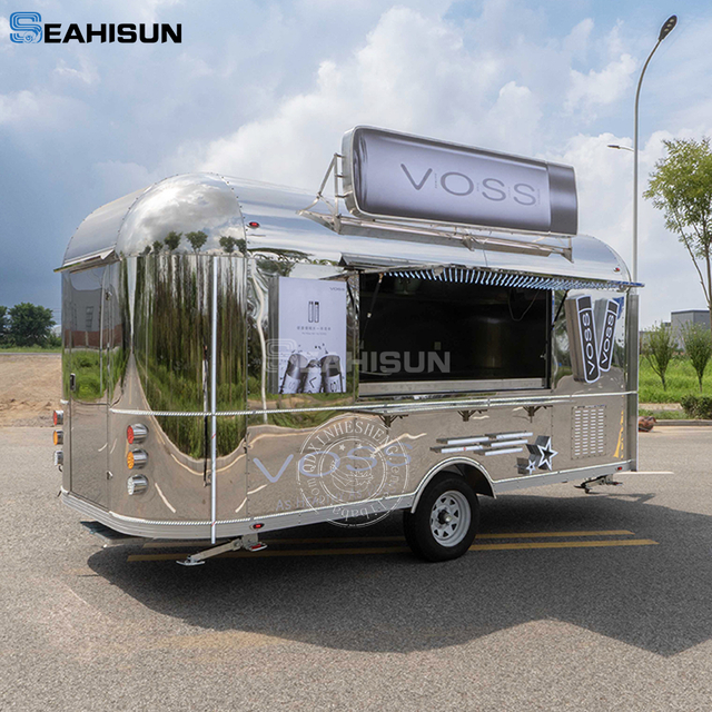 Высококачественный пищевой прицеп Airstream для мобильной еды