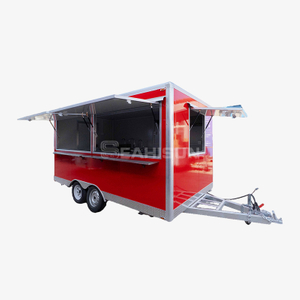 Red Square Voedselaanhangwagen-4m