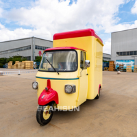 Piaggio &Ouml;zelleştirilmiş Maymun Kahve Bira Suyu Elektrikli Dondurma İ&ccedil;ecekler Satılık Taco Tuk Tuk Kamyon Yemek Sepeti