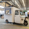 Cami&oacute;n de comida triciclo el&eacute;ctrico compacto | Furgoneta de venta m&oacute;vil comercial con ventana de servicio